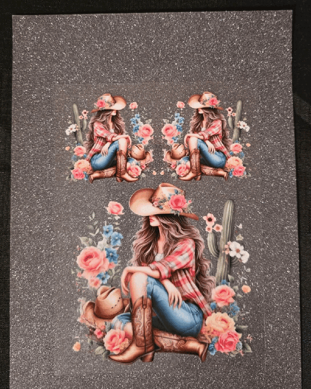Glitter Notebook Wrap - 2